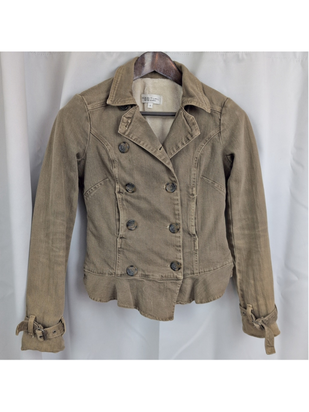 Ladies' Habitual Moto Styled Sherpa Lined USA Made Jacket 2